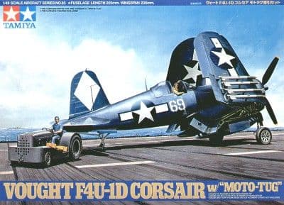 TA61085 Corsair F4U-1D with Moto Tug