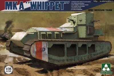 TAK02025 WWI Medium Tank Mk A Whippet