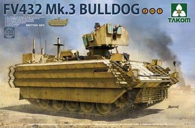 TAK02067 British APC FV432 Mk 3 Bulldog 2 in 1