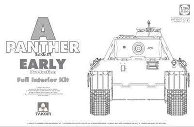TAK02097 SdKfz 171 Panther A Early w/ interior