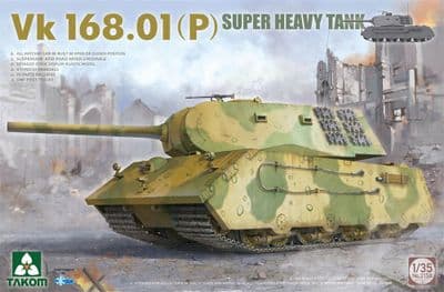 TAK02158  German Vk 168.01(p) concept Super Heavy Tank
