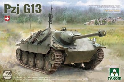 TAK02177  Swiss Panzerjager G 13 ca.1946-72