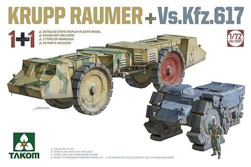 TAK05007  Krupp Raumer + VsKfz 617 1+1