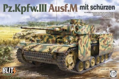 TAK08002  Pz.Kpfw.III Ausf.M mit schürzen