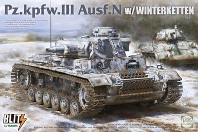 TAK08011  German Panzer III Ausf.N with  Winterketten