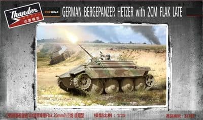 THU35105  Bergepanzer Hetzer with 2cm Flak Late