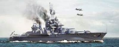 TM05770 USS Maryland BB-46 1945 Colorado Class Battleship