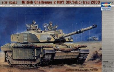 TP00323  British Challenger 2 MBT (Operation Telic) Iraq 2003