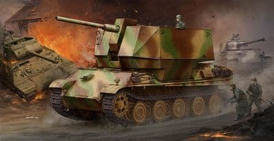 TP09531  Flakpanther with 8.8cm FlaK 36/37