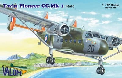 VLM72136  Scottish-Aviation Twin Pioneer (RAF) Decals RAF Benson 1964 and RAE Boscombe Down 1965-197