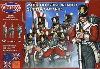 VX0001 Waterloo British Infantry Centre Companies