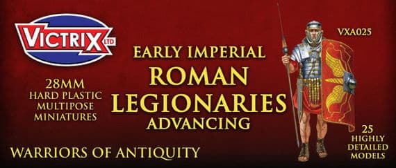 VXA025 Early Imperial Roman Legionaries Advancing