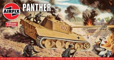 X01302V  Pz.Kpfw.V Panther Tank 'Vintage Classic series'