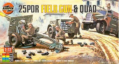 X01305 25pdr & Quad Tractor