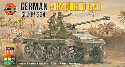 X01311 German 234/4 Armoured Car