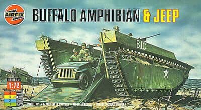 X02302V   Buffalo Amphibion & Jeep