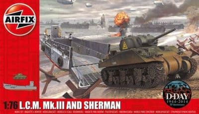 X03301 LCM 3 Landing Craft & Mk.II Sherman