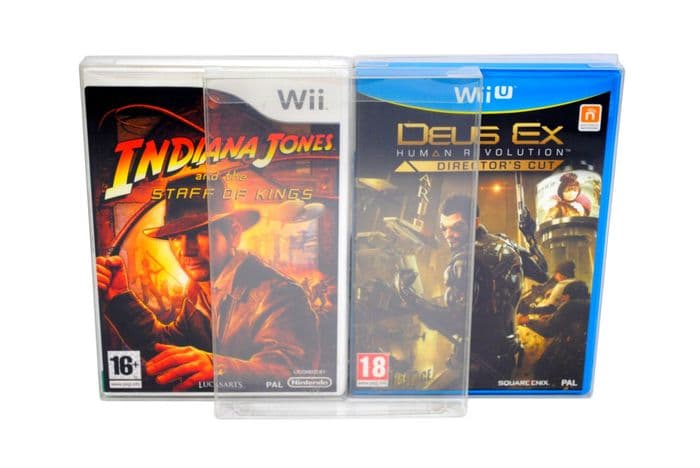 GP12 Wii / WiiU Game Box Protectors