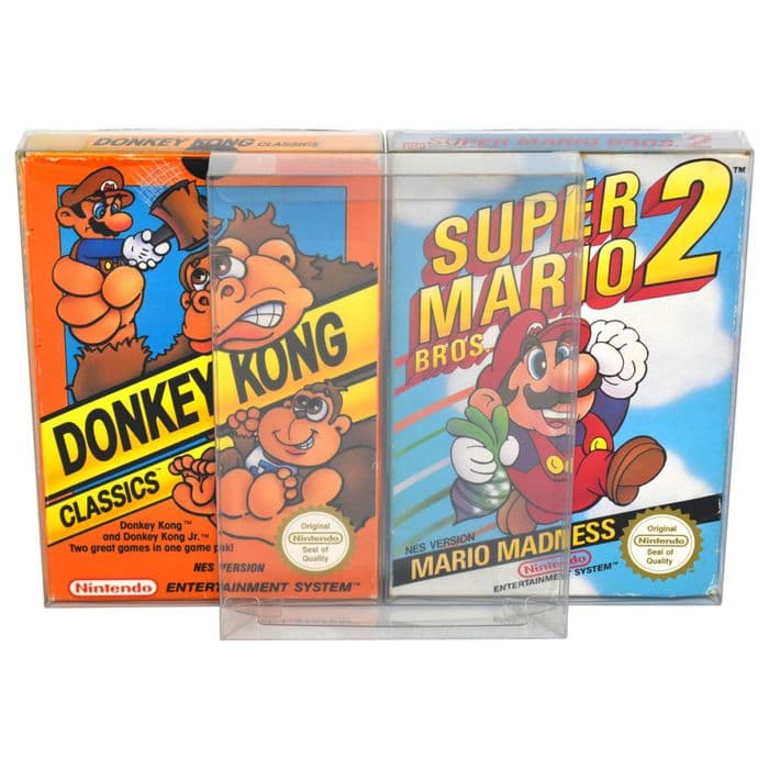 GP9 NES Game Box Protectors