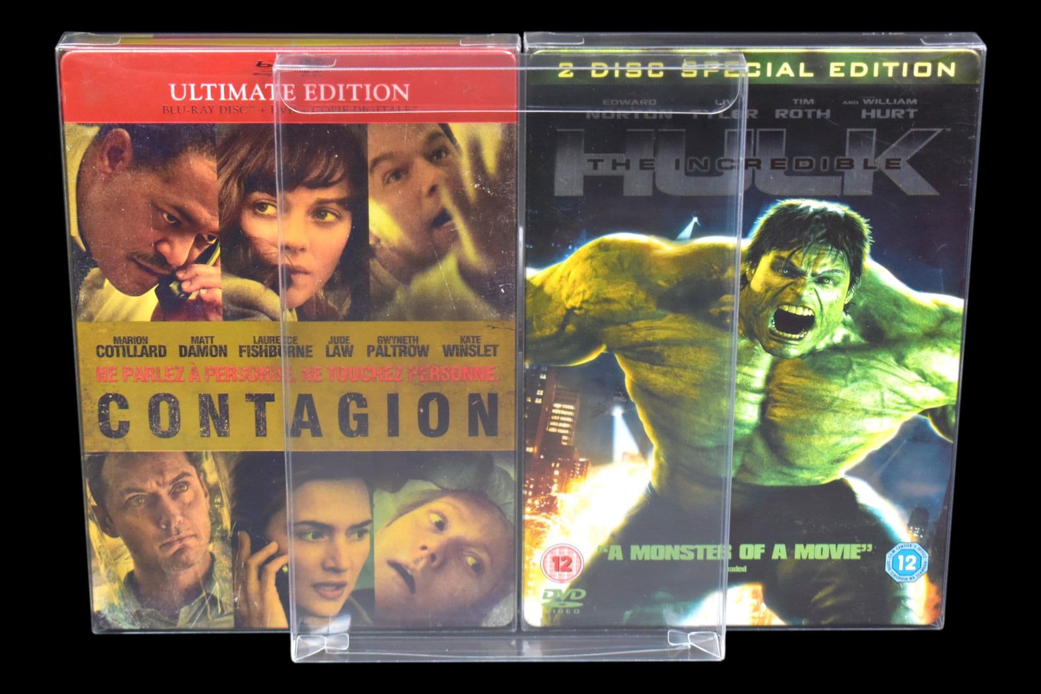 SCF12 Dvd Steelbook Protectors