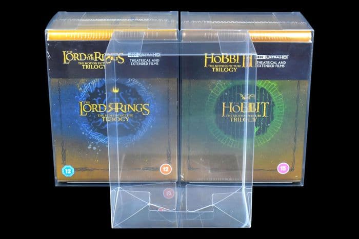 SCF24 Blu-ray Steelbook Protectors For LOTR and Hobbit Steelbook Box Sets
