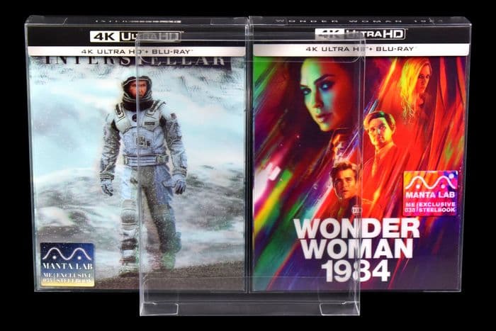 SCF4 Blu-ray Steelbook Protectors For Manta Lab Fullslips