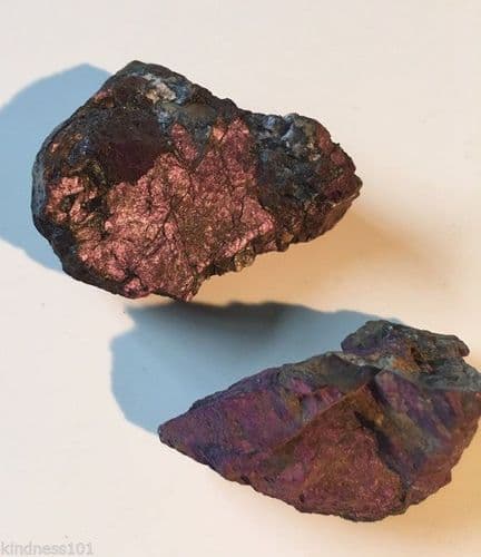 Beautiful Natural Purpurite Stone, Unpolished Purple Mineral, Crystal Healing