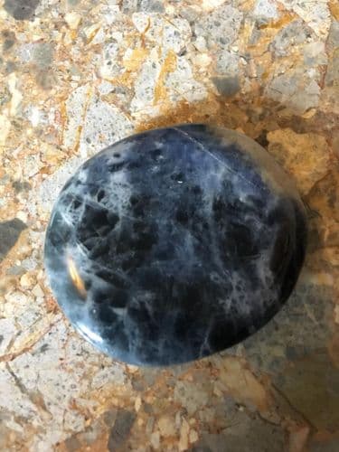 Blue Sodalite Palmstone