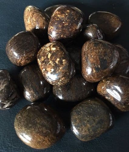Bronzite Tumblestone, Reiki Healing Stone, Chakra