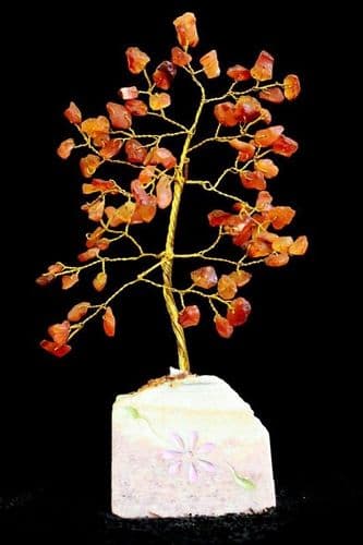 Carnelian Gemstone Tree (80 Stone)