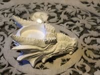Dragon Head Tealight Candle Holder Mould