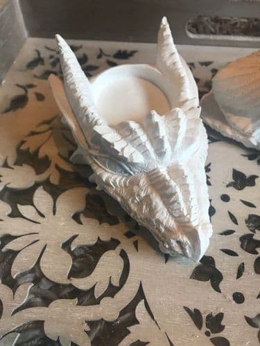 Dragon Head Tealight Candle Holder Ornament