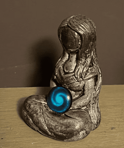 Freya Goddess Golden Brown