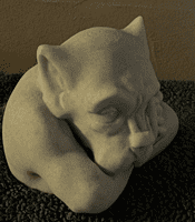 Gargoyle Bust Small Latex Mould