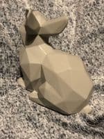 Geometric Rabbit Latex  Mould