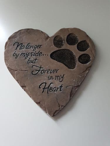 Heart Shaped Latex Pet Plaque Mould (2)