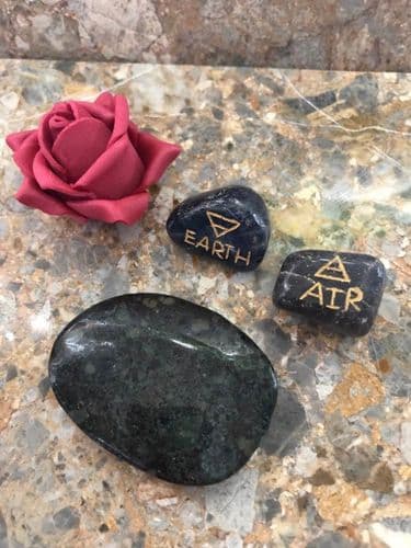 Lakelandite Palmstone, Bluestone