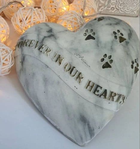Latex Mould to Create this Heart Shaped Memorial