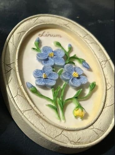 Linum Flax Flower Mould