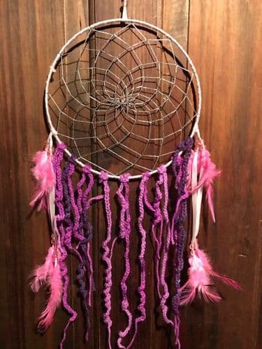 Pink Dreamcatcher, Silver Net