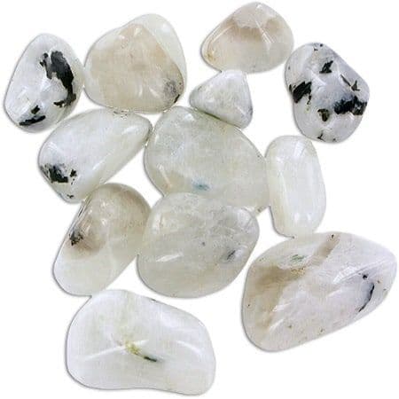 Rainbow Moonstone Tumblestone