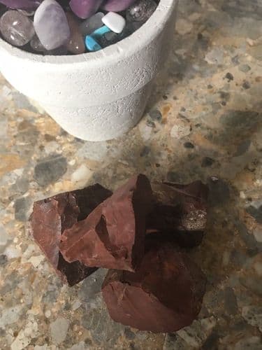 Raw Red Jasper Stone Chunk