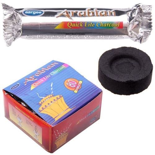 Resin Incense Charcoal Tablets - 10 Pack
