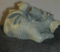 Sleeping Dragon Garden Ornament Latex Mould