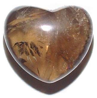 Smoky Quartz Pocket Heart