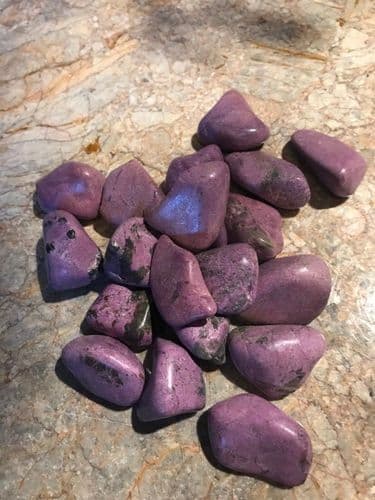 Stichtite Tumblestone Purple