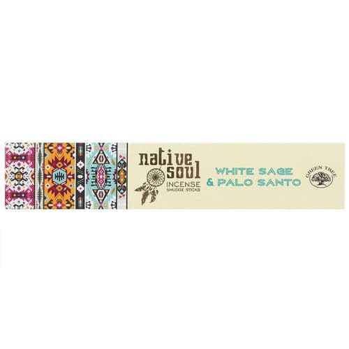 White Sage & Palo Santo Native Soul Incense