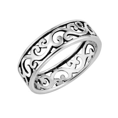 Celtic Elements Silver Ring 2411