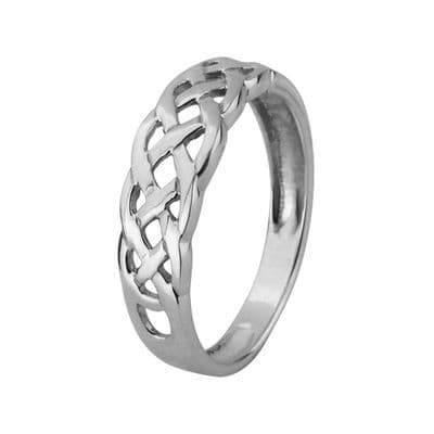 Celtic Knotwork Silver Ring 0752