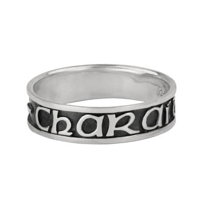 Celtic Love Silver Ring 0583